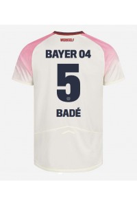 Fotbalové Dres Bayer Leverkusen Loic Bade #5 Venkovní Oblečení 2025-26 Krátký Rukáv